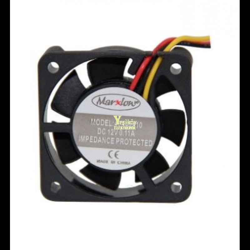Fan 40X40X10 12V DC 3 Kablolu 3pin 12volt 4cm Fan 40X40X10 12V DC 3 Kablolu 3pin 12volt 4cm