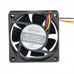 FAN 60X60X25 12V DC 3 Kablolu