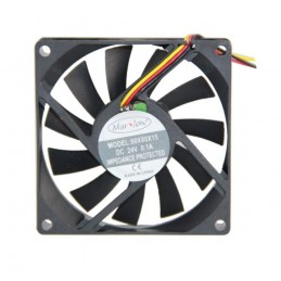 FAN 80X80X15 24V DC 3 Kablolu