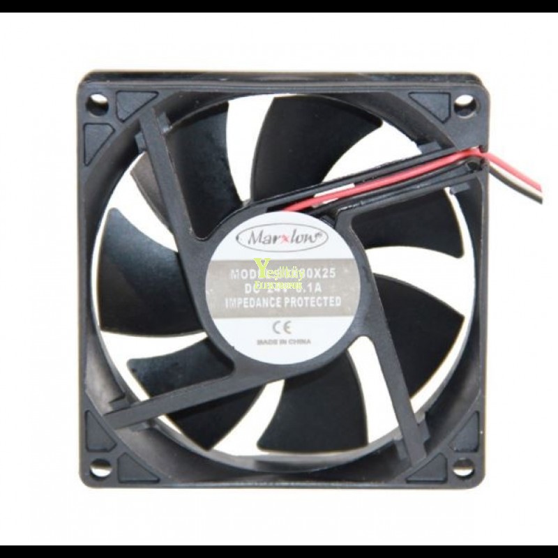 Fan 80X80X25 24V DC 2kablolu marxlow Fan 24volt Fan 80X80X25 24V DC 2kablolu marxlow Fan 24volt