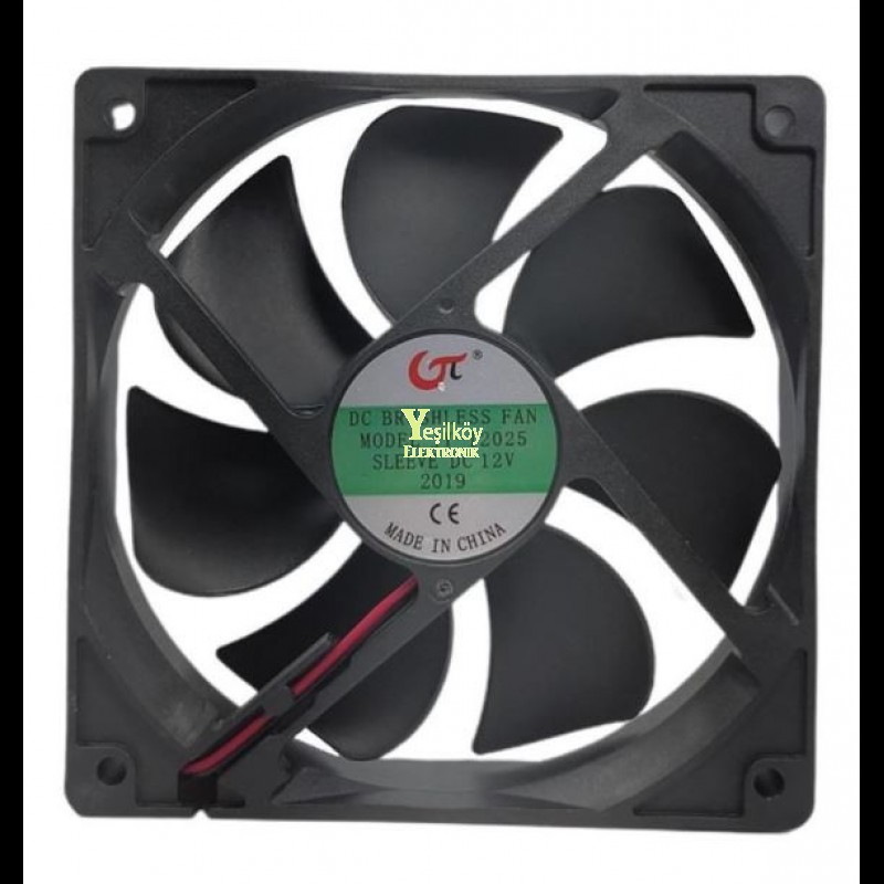 FAN 120X120X25 12V 0.45 AMP DC FAN 120X120X25 12V 0.45 AMP DC