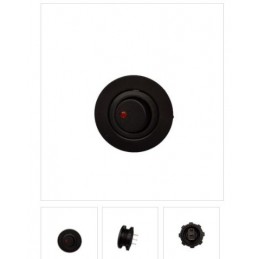 Pano Tipi Yuvarlak Işıklı Anahtar ON-OFF 12V Kırmızı