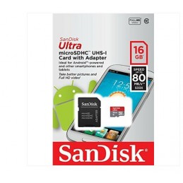 16GB  Class 10 Adaptörlü Sandisk SD Kart