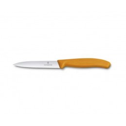 Victorinox 6.7736.L9 SwissClassic 10cm Tırtıklı Soyma Bıçağı
