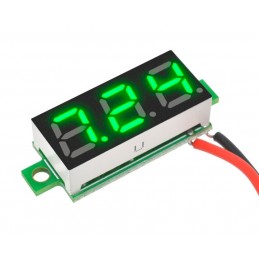 0.28inch 4-30volt Voltmetre Yeşil Mini Mini Volt DC Ekran