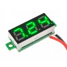 0.28inch 4-30volt Voltmetre Yeşil Mini Mini Volt DC Ekran