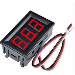 0.56 Inch Dc 0-100V Digital Voltmetre 3 Kablolu Panel Tip