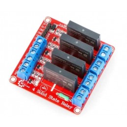 OMRON Röleli 4 Kanallı 5V Düşük Seviye Solid State Röle Modülü SSR 4Kanal