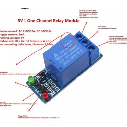 Tek Kanallı 5V Röle Modülü...