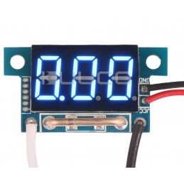 0.36inch Micro Digital Ampermetre 10amper Kırmızı DC Şöntlü