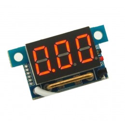 0.36inch Micro Digital Ampermetre 10amper Kırmızı DC Şöntlü