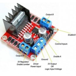 L298 DC ve Step Motor...