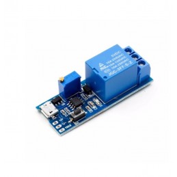 5V-30V Micro Usb Zaman Gecikme Röle Modülü 0-24Sn Ayarlı